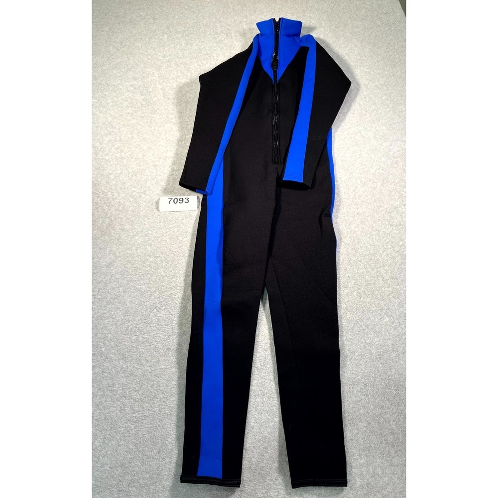 Sport Europa Wetsuit Mens Medium Blue Black Cold‎ Water Scuba Diving Surfing